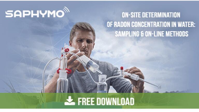 On-site determination of the radon concentration in water: sampling & on-line methods